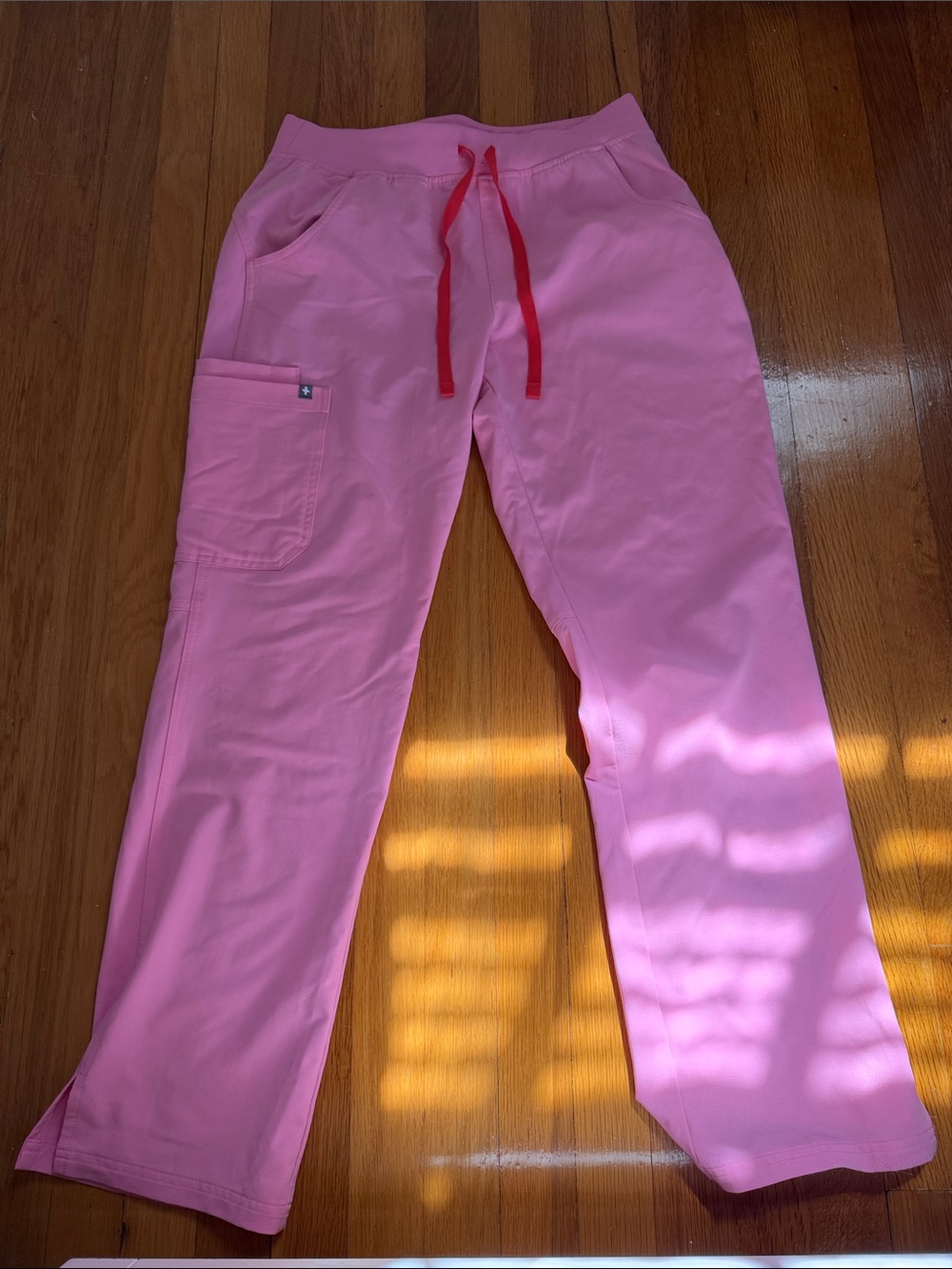 Figs Pulmonary Pink Kade Scrub Bottoms